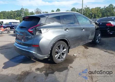 2020 Nissan Murano Platinum Intelligent Awd z USA, uszkodzony, nr VIN 5N1AZ2DS0LN139064